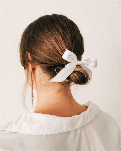 dior bow hair clip|christian dior hair scarf.